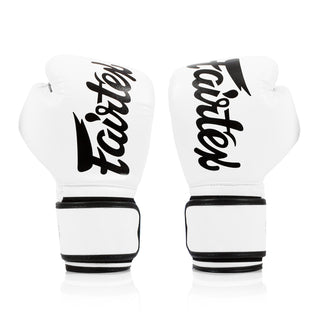 Rękawice do Muay Thai Fairtex BGV14 Biały 