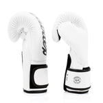 Rękawice do Muay Thai Fairtex BGV14 Biały 