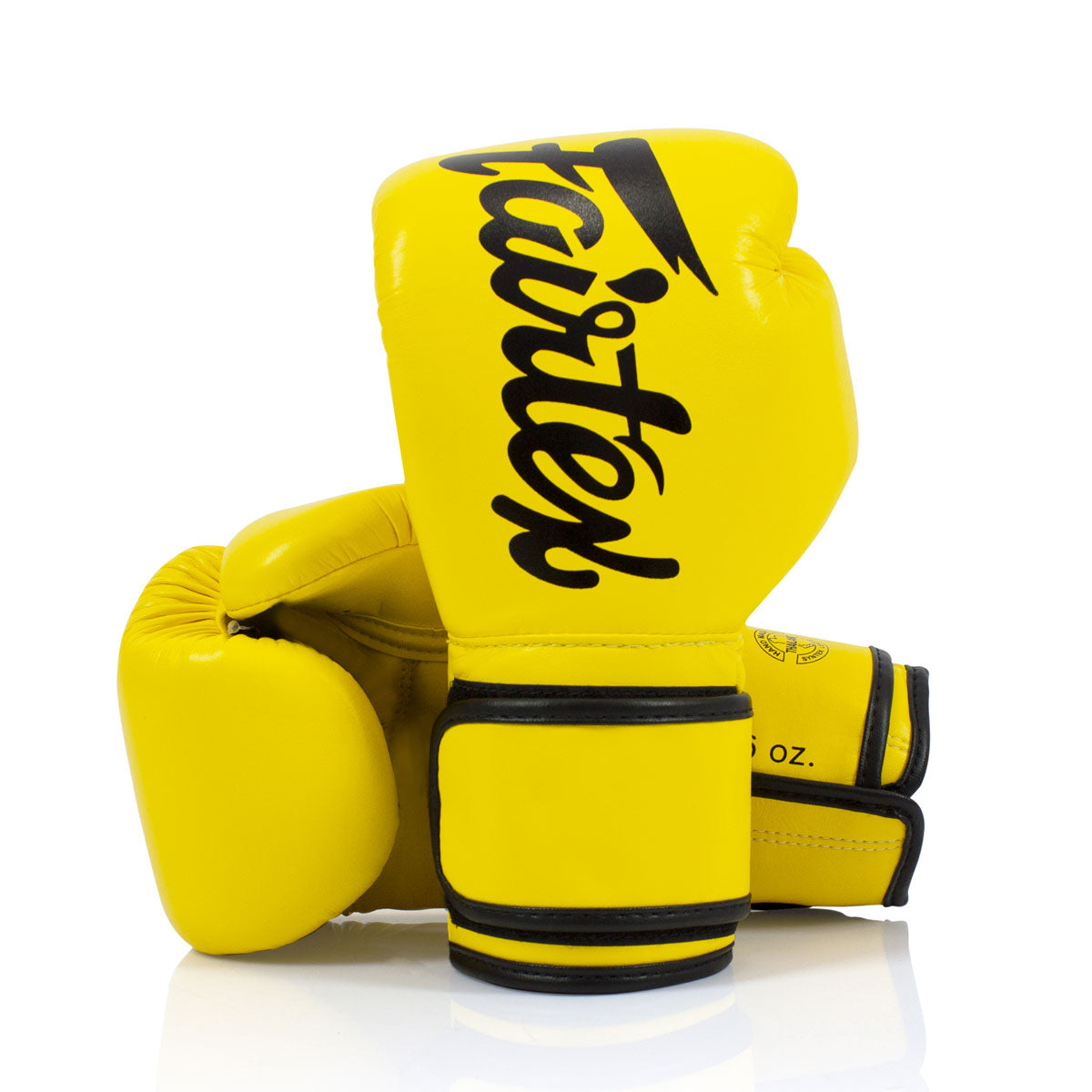 Rękawice do Muay Thai Fairtex BGV14 Żółty 