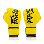 Rękawice do Muay Thai Fairtex BGV14 Żółty 