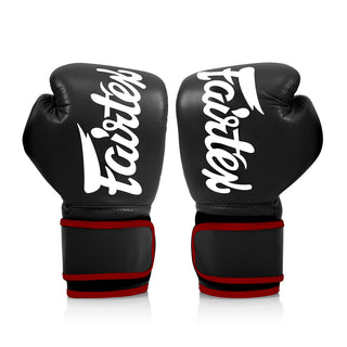 Rękawice do Muay Thai Fairtex BGV14 Czarny 