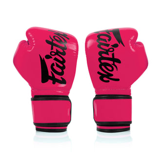Rękawice do Muay Thai Fairtex BGV14 Różowy 