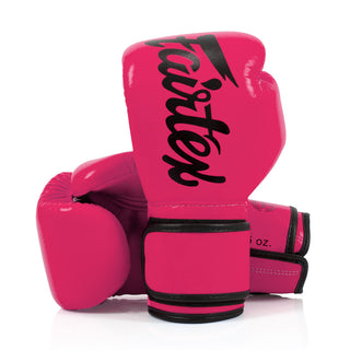 Rękawice do Muay Thai Fairtex BGV14 Różowy 