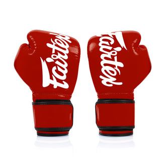 Rękawice do Muay Thai Fairtex BGV14 Czerwony 