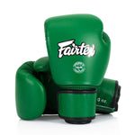Rękawice do Muay Thai Fairtex BGV16 Zielony Las 