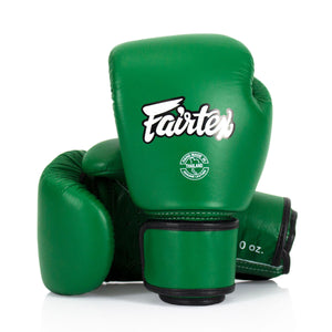 Rękawice do Muay Thai Fairtex BGV16 Zielony Las 