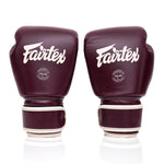 Rękawice do Muay Thai Fairtex BGV16 Bordowy 