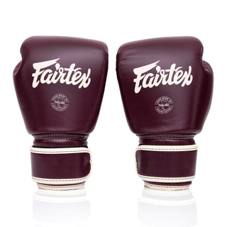 Rękawice do Muay Thai Fairtex BGV16 Bordowy 