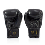 Rękawice do Muay Thai Fairtex BGV19 Deluxe Czarny 