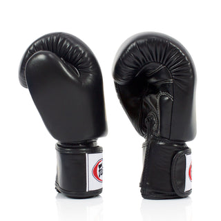 Rękawice do Muay Thai Fairtex BGV19 Deluxe Czarny 
