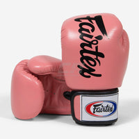 Rękawice do Muay Thai Fairtex BGV19 Deluxe Różowy-Combat Arena