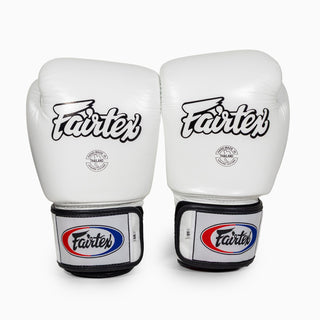 Rękawice do Muay Thai Fairtex BGV1 Biały 