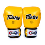 Rękawice do Muay Thai Fairtex BGV1 Żółty 
