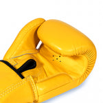 Rękawice do Muay Thai Fairtex BGV1 Żółty 