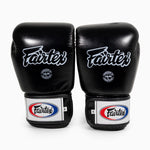 Rękawice do Muay Thai Fairtex BGV1 Czarny 