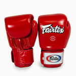 Rękawice do Muay Thai Fairtex BGV1 Czerwony 
