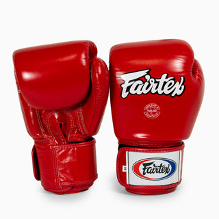 Rękawice do Muay Thai Fairtex BGV1 Czerwony 