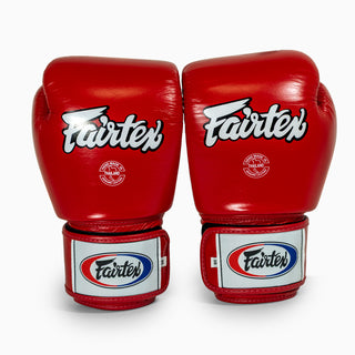 Rękawice do Muay Thai Fairtex BGV1 Czerwony 