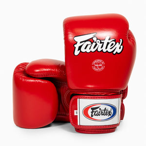 Rękawice do Muay Thai Fairtex BGV1 Czerwony 