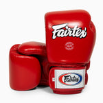 Rękawice do Muay Thai Fairtex BGV1 Czerwony 