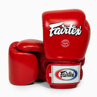 Rękawice do Muay Thai Fairtex BGV1 Czerwony 