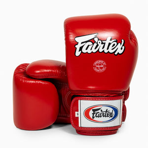 Rękawice do Muay Thai Fairtex BGV1 Czerwony 