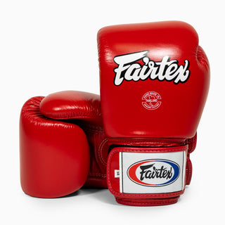 Rękawice do Muay Thai Fairtex BGV1 Czerwony 