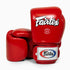 Rękawice do Muay Thai Fairtex BGV1 Czerwony 