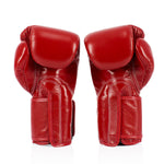 Rękawice do Muay Thai Fairtex BGV5 Super Sparring Czerwony 