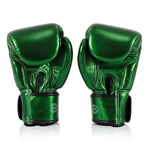Rękawice do Muay Thai Fairtex Metaliczny BGV22 Zielony 