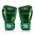 Rękawice do Muay Thai Fairtex Metaliczny BGV22 Zielony 