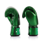 Rękawice do Muay Thai Fairtex Metaliczny BGV22 Zielony 
