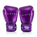 Rękawice do Muay Thai Fairtex Metaliczny BGV22 Fioletowy 