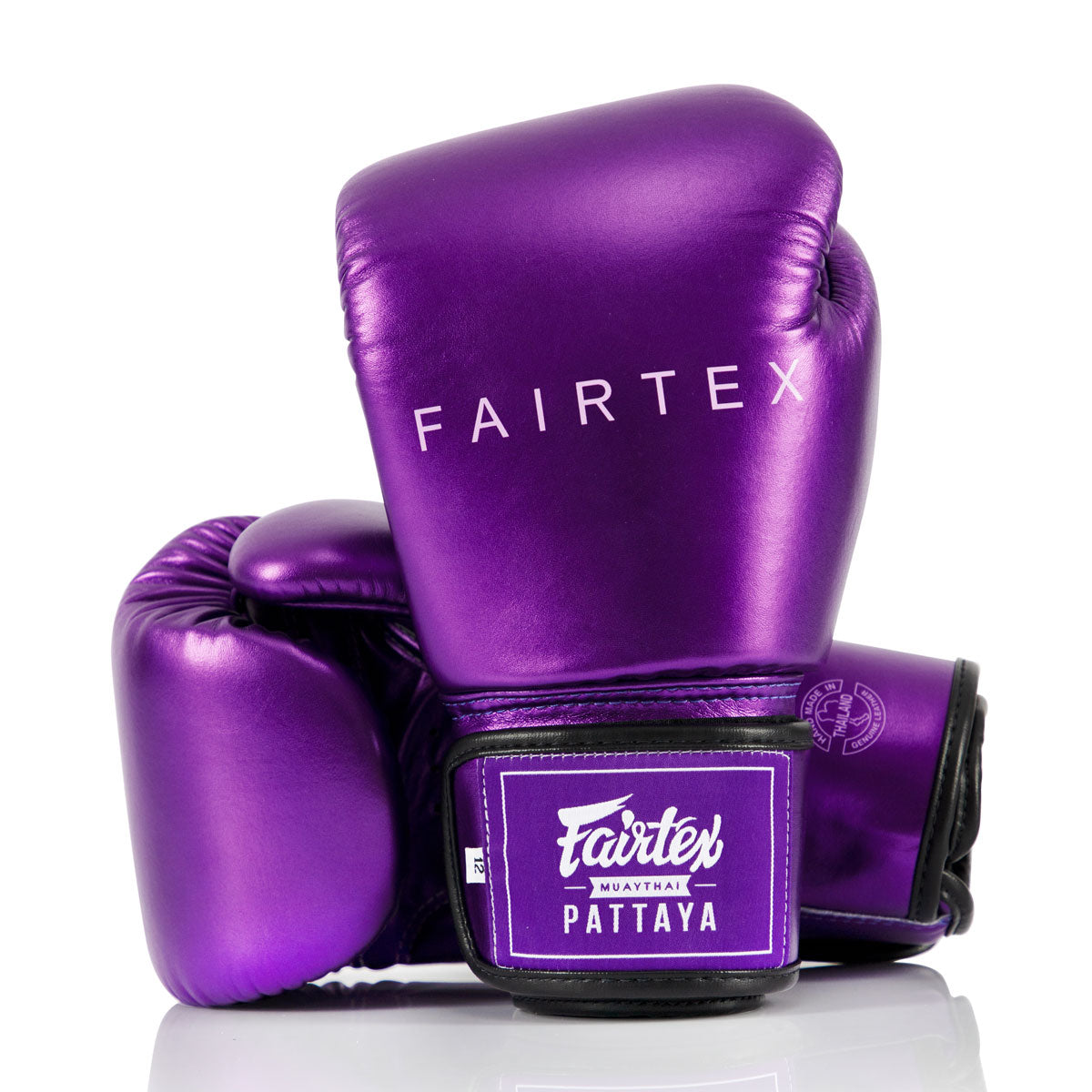 Rękawice do Muay Thai Fairtex Metaliczny BGV22 Fioletowy 