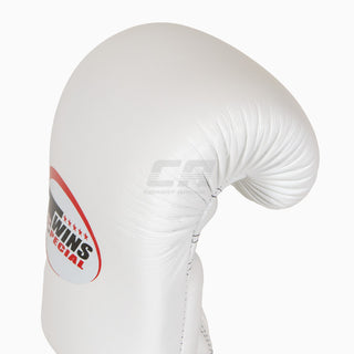 Rękawice do Muay Thai Twins Special BGVL3 White