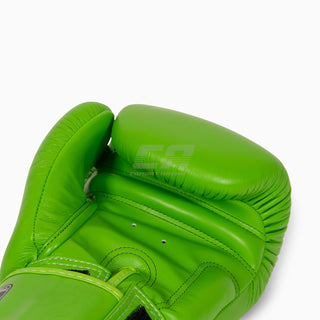Rękawice do Muay Thai Twins Special BGVL3 Lime