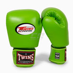 Rękawice do Muay Thai Twins Special BGVL3 Lime