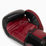 Rękawice do Muay Thai Twins Special BGVL3 Burgundy Black