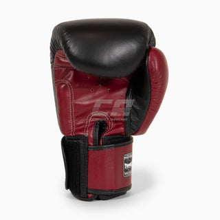 Rękawice do Muay Thai Twins Special BGVL3 Burgundy Black