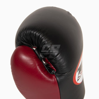 Rękawice do Muay Thai Twins Special BGVL3 Burgundy Black