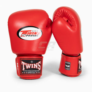 Rękawice do Muay Thai Twins Special BGVL3 Red