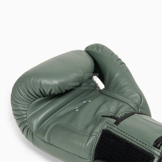 Rękawice do Muay Thai Twins Special BGVL3 Wojskowa zieleń
