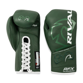 Rękawice bokserskie Rival RFX Guerrero Pro Fight HDE-F Zielony 