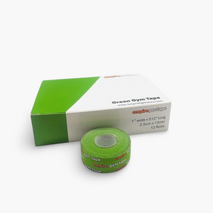Zielona taśma Empire Gym Tape 2,5 cm x 13 mb - Opakowanie 12 szt. 