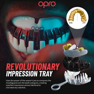 Ochraniacz Na Zęby Opro Instant Custom-Fit Silver ochraniacz na zęby 