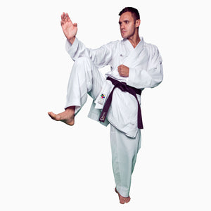 Karatega Arawaza Kumite Deluxe Evo WKF biały haft-Combat Arena