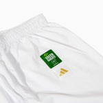 Karatega kumite Adidas Adizero 2.0 WKF biały bez pasków 