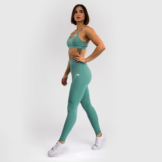 Leggings donna Venum Essential Verde acqua-Combat Arena