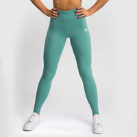 Legginsy Kobieta Venum Essential Zielona woda-Combat Arena