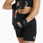 Krótkie legginsy Kobieta Leone Primal Instinct AB939 Czarny 